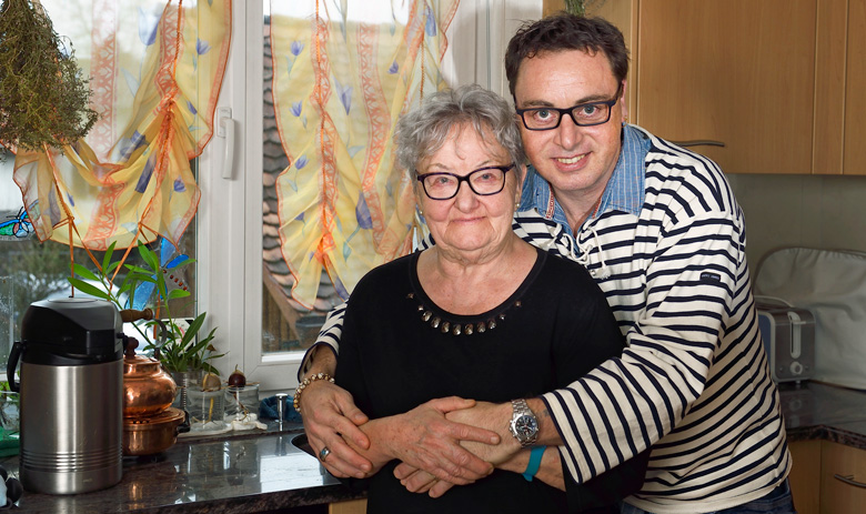 François C. und seine Mutter